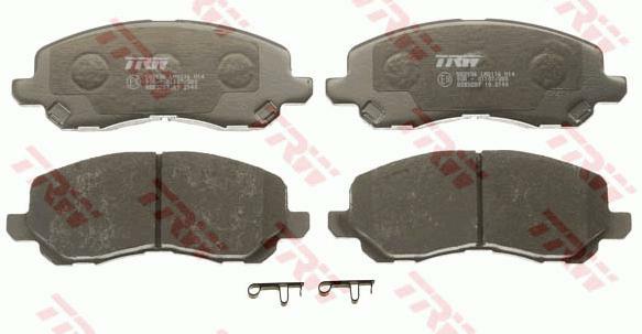 GDB3287, Комплект тормозных колодок, CITROEN,DODGE, JEEP, LANCIA (Front) 16mm