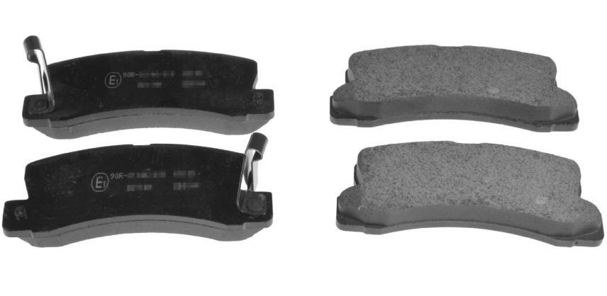 ADT34284, Комплект тормозных колодок, TOYOTA,LEXUS (Rear) 15mm
