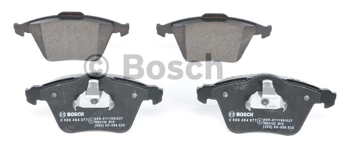 0 986 494 077, Комплект тормозных колодок, VOLVO (V50 / S40 / C70) -15 (Front)