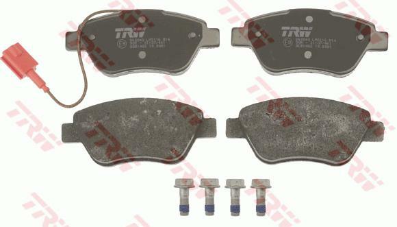 GDB1482, Комплект тормозных колодок, FIAT/PEUGEOT/CITROEN (Front) 17.8mm