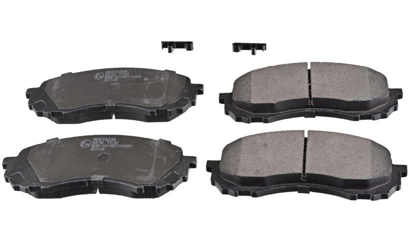 ADS74234, Комплект тормозных колодок, SUBARU  IMPREZA (Front) 16.4mm