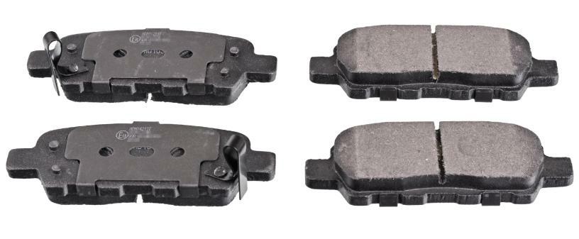ADN142137, Комплект тормозных колодок, QASHQAI / X-TRAIL 31 / JUKE / TIIDA (Rear)