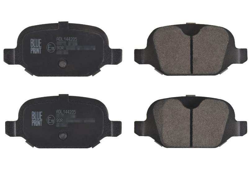 ADL144205, Комплект тормозных колодок, FIAT,LANCIA (Rear) 13.7mm