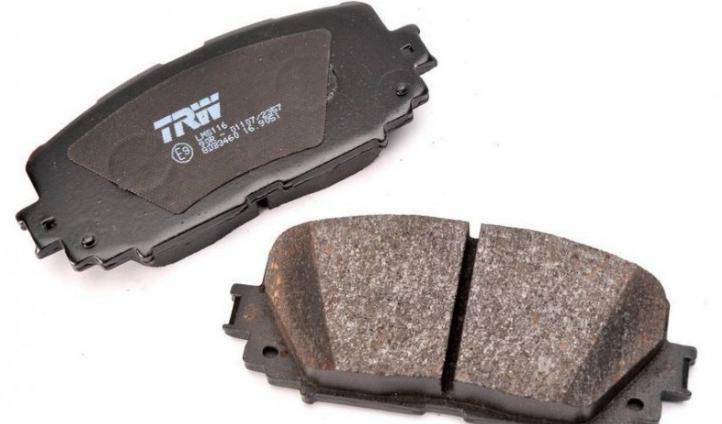GDB3460, Комплект тормозных колодок, TOYOTA YARIS (Front) 17.5mm