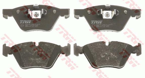 GDB1810, Комплект тормозных колодок, BMW 03-> (Front) 20.3mm