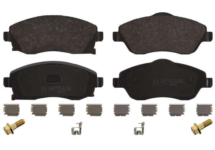 40 91 6748, Комплект тормозных колодок, дисковый тормоз OPEL (Front) 16.8mm
