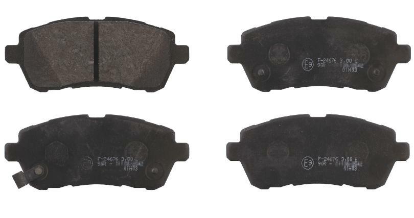83 91 6771, Комплект тормозных колодок, MAZDA 2 07->15 (Front) 16.5mm