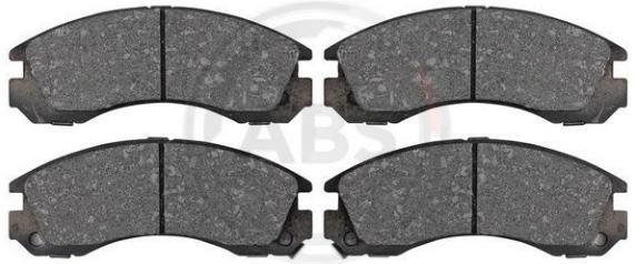 36753, Комплект тормозных колодок, CITROEN,MITSUBISHI, PEUGEOT (Front)