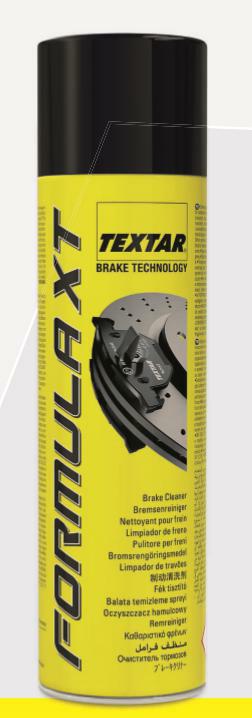 96000100, Очиститель тормозных дисковTextar FORMULA XT, 500 мл