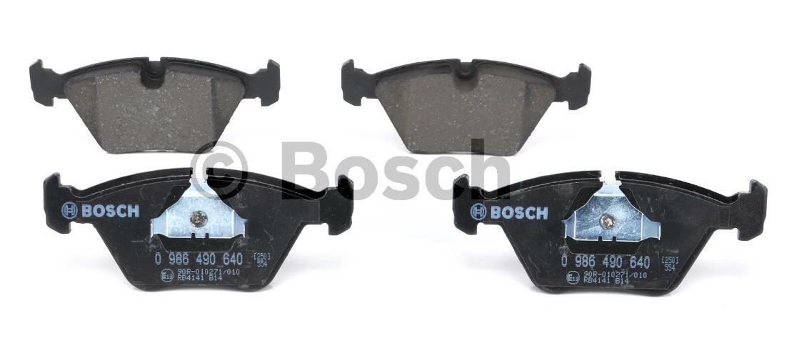 0 986 490 640, Комплект тормозных колодок, BMW 5 E34 (Front) sys,ATE