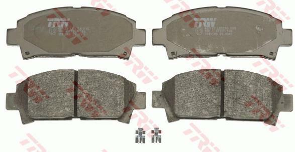 GDB1145, Комплект тормозных колодок, дисковый тормоз TOYOTA AVENSIS T22