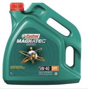 5w40 DPF Magnatec D 4L, Масло моторное Castrol 4л