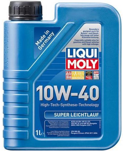 10W40 SUPER LEICHT 1L, Масло моторное