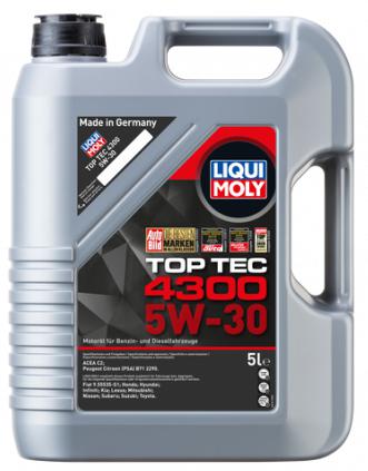 5W30 TOP TEC 4300 5L, Масло моторное