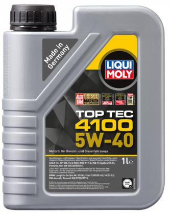 5W40 TOP TEC 4100 1L, Масло моторное