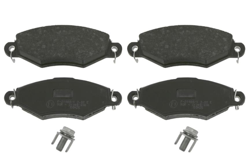 62 91 6226, Комплект тормозных колодок, + винты PEUGEOT 206 (Front) 18mm