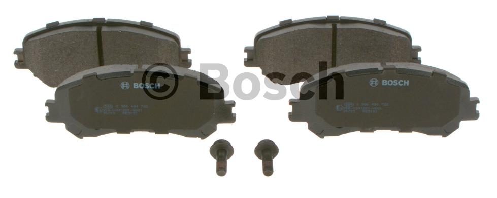 0 986 494 722, Комплект тормозных колодок,  RENAULT (ESPACE/MEGANE) 15- > (Front)