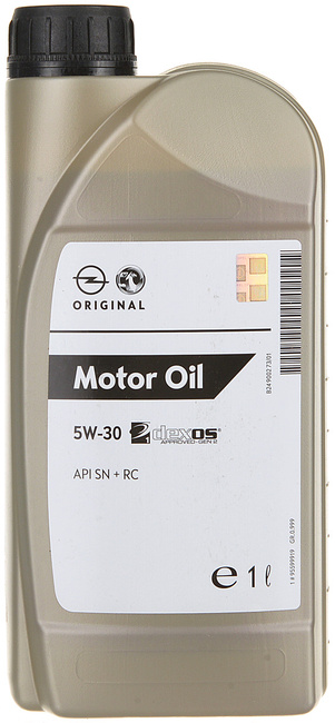 95599919, Масло моторное синтетическое Dexos 1 Gen2 5W-30, 1л