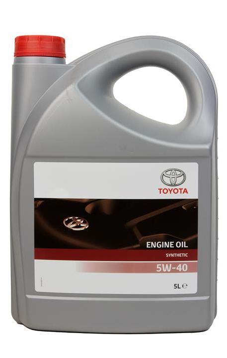 08880-80835, Масло моторное Toyota 5W40, 5л