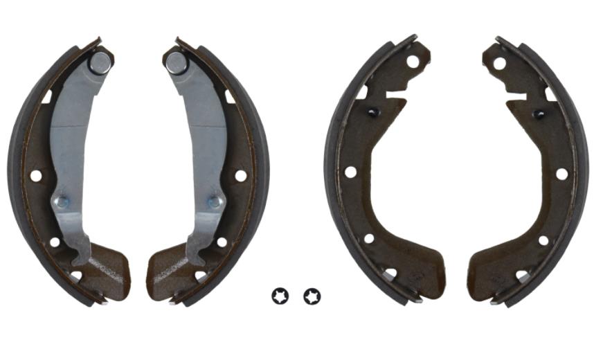 ADG04116, Комплект тормозных колодок OPEL CORSA C / ASTRA F (Rear)