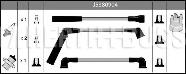 J5380904, Комплект проводов зажигания