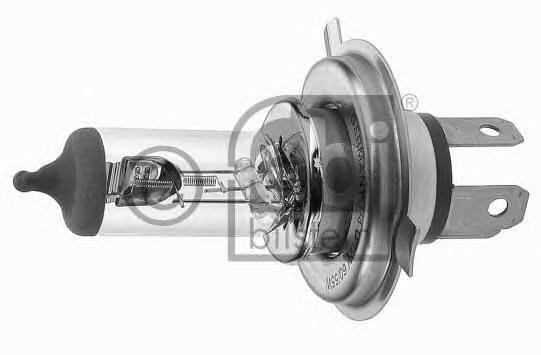 06583, Лампа 12v H4 55/60W (HeavyDuty) FEBI