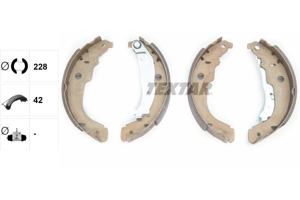 91067200, Комплект тормозных колодок PEUGEOT 207/208 (Rear)