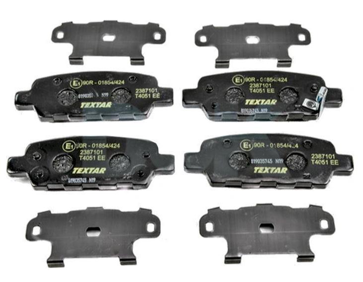 2387101, Комплект тормозных колодок, INFINITI,NISSAN, RENAULT (Rear)
