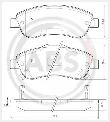 37650, Комплект тормозных колодок, + винты HONDA CR-V (Front)