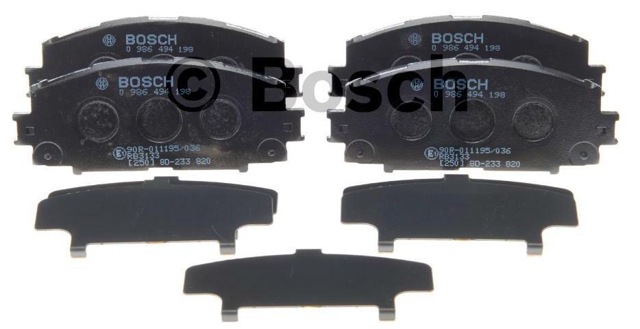 0 986 494 198, Комплект тормозных колодок, TOYOTA,LEXUS (Front)
