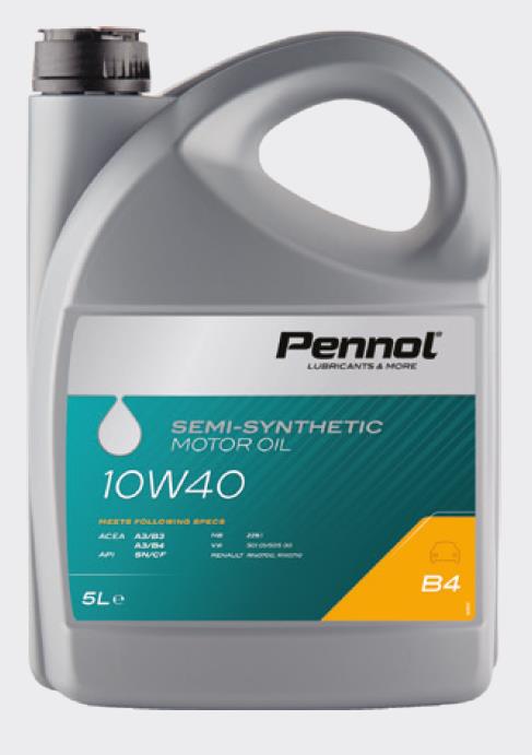10W40 B4 5L, Масло моторное PENNOL