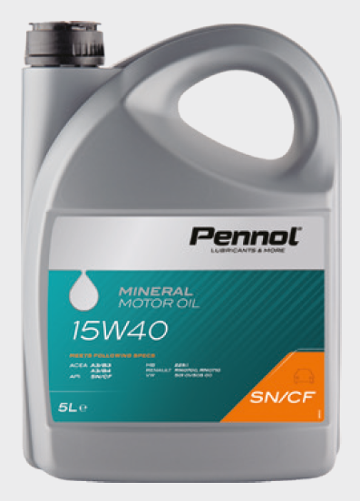 15W40 SN/CF 5L, Масло моторное PENNOL