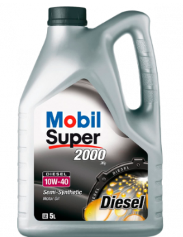 10W40 Super 2000 D 5L, Моторное масло Mobil