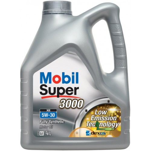 5W30 SUPER 3000 XE1 4L, Масло моторное MOBIL