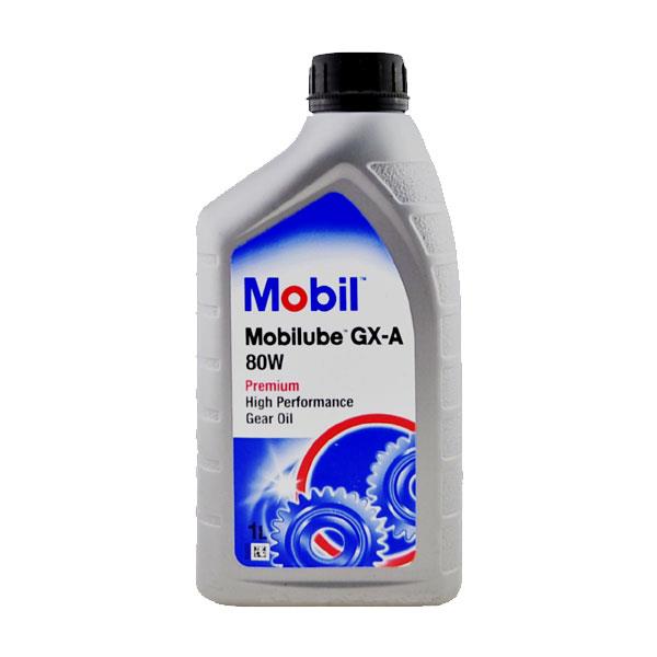 80W GX A 1L, Масло трансмиссионное Mobil