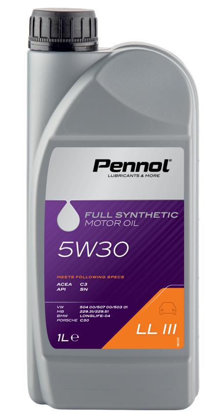 5W30 LL III 1L, Масло моторное PENNOL
