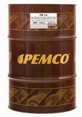 15W40 IDRIVE114  208L, Масло моторное Pemco
