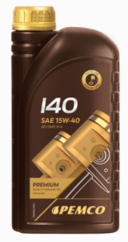 15W40 IDRIVE140 1L, Масло моторное Pemco