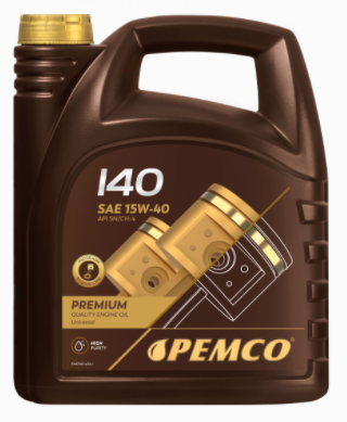 15W40 IDRIVE140 4L, Масло моторное Pemco