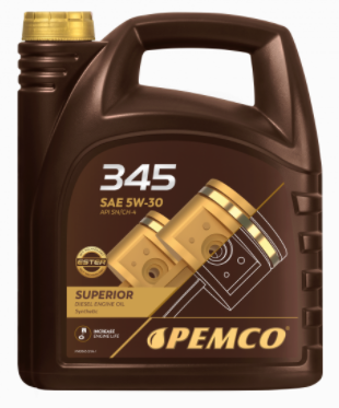 5W30 IDRIVE 345 5L, Масло моторное Pemco