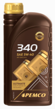 5W40 IDRIVE 340 1L, Масло моторное Pemco