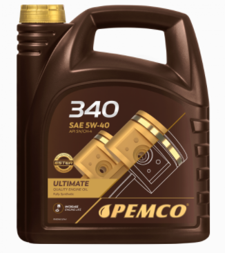 5W40 IDRIVE 340 5L, Масло моторное Pemco