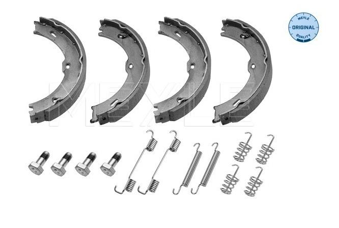 014 533 0001/S, Комплект тормозных колодок, стояночная c комлектующ M-BENZ,VW (Rear)