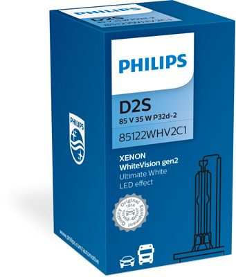 85122WHV2C1, Лампа D2S WhiteVision gen2 85V 35W P32d-2 5000K,
