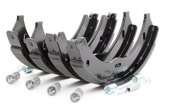 0 986 487 720, Комплект тормозных колодок, стояночная c комлектующ M-BENZ,VW (Rear)
