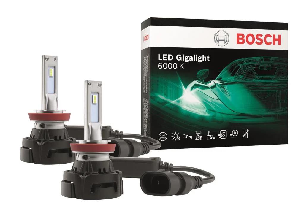 1 987 301 558, Лампа  H8/H11/H16 LED Gigalight 12V 30W PGJ19 (Duobox LED 2шт.)