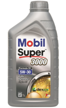 5W30 SUPER3000 F-D1 1L, Масло моторное MOBIL