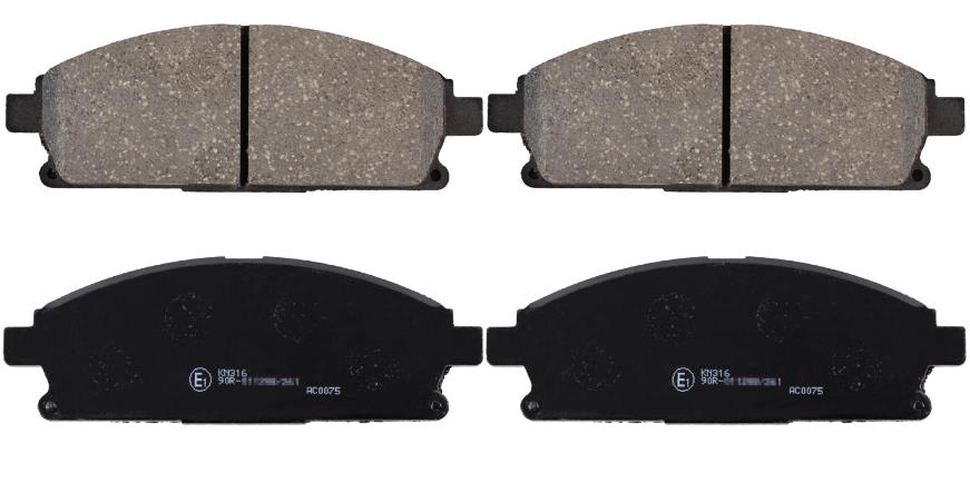 ADN142115, Комплект тормозных колодок, NISSAN X-TRAIL T30 (Front)
