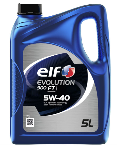 5W40 Evo 900 FT 5L, 216646 Масло моторн. ELF Evolution 900 FT 5W-40 5л