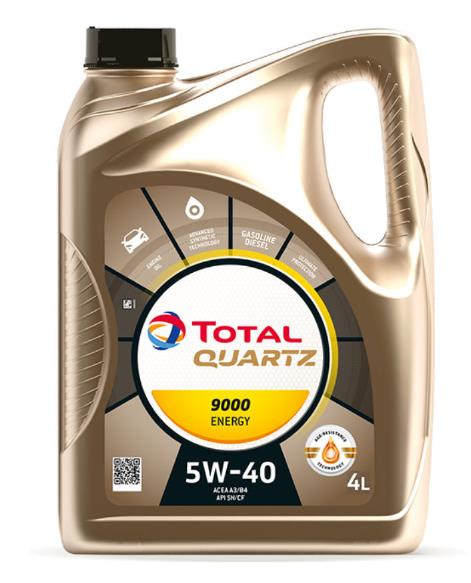 5W40 Q Energy 9000 4L, 170323/216600 Масло моторн. Quartz 9000 Energy 5W-40, 4л